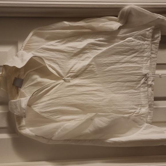 adidas Jackets & Blazers - White medium size Adidas windbreaker